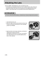 Предварительный просмотр 47 страницы Samsung GX10 - Digital Camera SLR User Manual