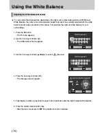 Предварительный просмотр 79 страницы Samsung GX10 - Digital Camera SLR User Manual