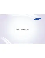 Предварительный просмотр 1 страницы Samsung h4200 E-Manual