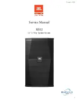 Предварительный просмотр 1 страницы Samsung Harman JBL KS12 Service Manual