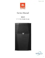 Предварительный просмотр 1 страницы Samsung Harman JBL XS15 Service Manual