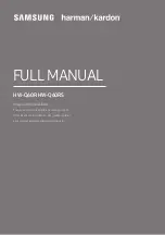 Samsung HARMAN/KARDON HW-Q60R Full Manual preview