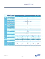 Preview for 24 page of Samsung HB890 Specifications