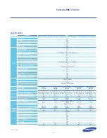 Preview for 26 page of Samsung HB890 Specifications