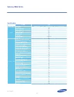 Preview for 33 page of Samsung HB890 Specifications