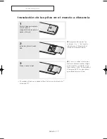 Preview for 17 page of Samsung HC-P4241W Manual De Instrucciones