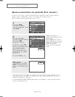 Preview for 22 page of Samsung HC-P4241W Manual De Instrucciones