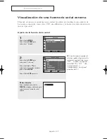 Preview for 37 page of Samsung HC-P4241W Manual De Instrucciones