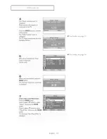 Preview for 19 page of Samsung HC-P4241W Owner'S Instructions Manual