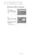 Preview for 21 page of Samsung HC-P4241W Owner'S Instructions Manual