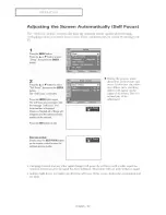 Preview for 22 page of Samsung HC-P4241W Owner'S Instructions Manual