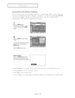 Preview for 33 page of Samsung HC-P4241W Owner'S Instructions Manual