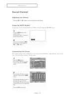 Preview for 34 page of Samsung HC-P4241W Owner'S Instructions Manual