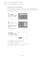 Preview for 35 page of Samsung HC-P4241W Owner'S Instructions Manual