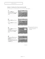 Preview for 37 page of Samsung HC-P4241W Owner'S Instructions Manual