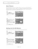 Preview for 46 page of Samsung HC-P4241W Owner'S Instructions Manual