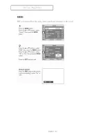 Preview for 47 page of Samsung HC-P4241W Owner'S Instructions Manual