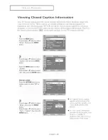 Preview for 48 page of Samsung HC-P4241W Owner'S Instructions Manual