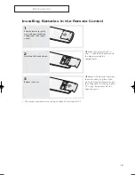 Preview for 19 page of Samsung HC-P4252W Owner'S Instructions Manual