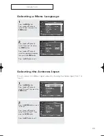 Preview for 23 page of Samsung HC-P4252W Owner'S Instructions Manual