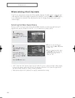 Preview for 26 page of Samsung HC-P4252W Owner'S Instructions Manual