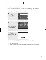 Preview for 33 page of Samsung HC-P4252W Owner'S Instructions Manual