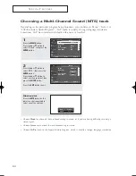 Preview for 50 page of Samsung HC-P4252W Owner'S Instructions Manual