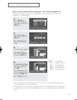 Preview for 61 page of Samsung HC-P4252W Owner'S Instructions Manual