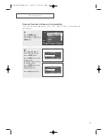 Preview for 27 page of Samsung HC-P4363W Owner'S Instructions Manual