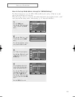 Preview for 54 page of Samsung HC-P4741W Owner'S Instructions Manual