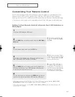 Preview for 58 page of Samsung HC-P4741W Owner'S Instructions Manual