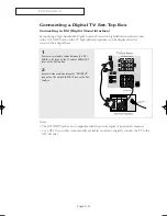 Preview for 21 page of Samsung HC-P5256W Owner'S Instructions Manual