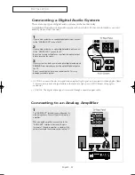 Preview for 22 page of Samsung HC-P5256W Owner'S Instructions Manual