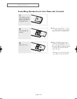 Preview for 23 page of Samsung HC-P5256W Owner'S Instructions Manual