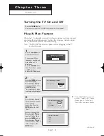 Preview for 24 page of Samsung HC-P5256W Owner'S Instructions Manual