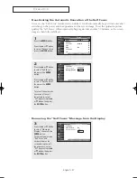 Preview for 27 page of Samsung HC-P5256W Owner'S Instructions Manual