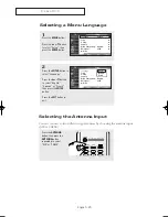 Preview for 29 page of Samsung HC-P5256W Owner'S Instructions Manual