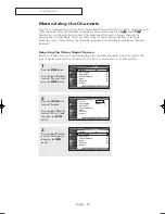 Preview for 30 page of Samsung HC-P5256W Owner'S Instructions Manual