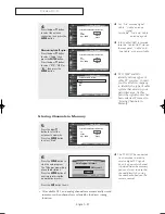 Preview for 31 page of Samsung HC-P5256W Owner'S Instructions Manual