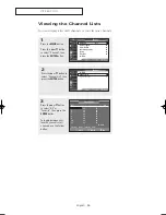 Preview for 36 page of Samsung HC-P5256W Owner'S Instructions Manual