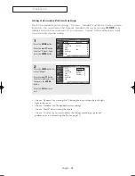 Preview for 38 page of Samsung HC-P5256W Owner'S Instructions Manual