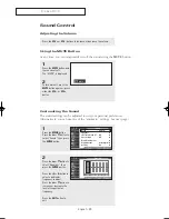 Preview for 39 page of Samsung HC-P5256W Owner'S Instructions Manual