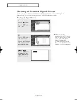 Preview for 43 page of Samsung HC-P5256W Owner'S Instructions Manual