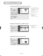 Preview for 50 page of Samsung HC-P5256W Owner'S Instructions Manual