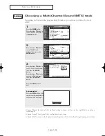 Preview for 55 page of Samsung HC-P5256W Owner'S Instructions Manual