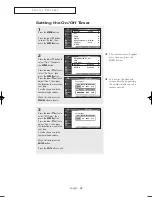 Preview for 58 page of Samsung HC-P5256W Owner'S Instructions Manual