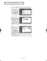 Preview for 61 page of Samsung HC-P5256W Owner'S Instructions Manual