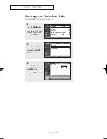 Preview for 69 page of Samsung HC-P5256W Owner'S Instructions Manual