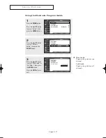 Preview for 71 page of Samsung HC-P5256W Owner'S Instructions Manual