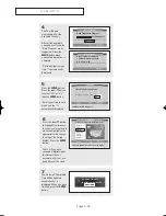 Предварительный просмотр 25 страницы Samsung HC-R4245W Owner'S Instructions Manual